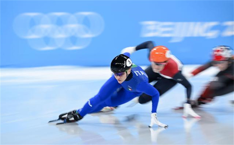 (BEIJING 2022) FONTANA Arianna a défendu la médaille d'or à l'épreuve féminine du 500 m femmes en patinage de vitesse sur piste courte