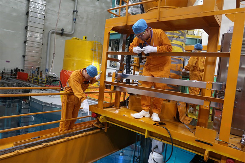 L'équipage de la centrale nucléaire ? Hualong n° 1 ? a achevé les premiers grands travaux de réparation et de ravitaillement