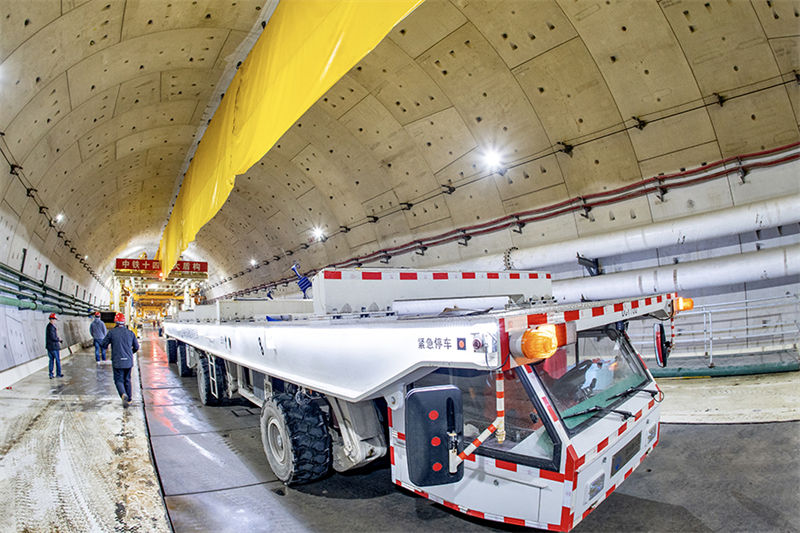 Anhui : le ? premier tunnel de la rivière de l'Anhui ? a été percé avec succès