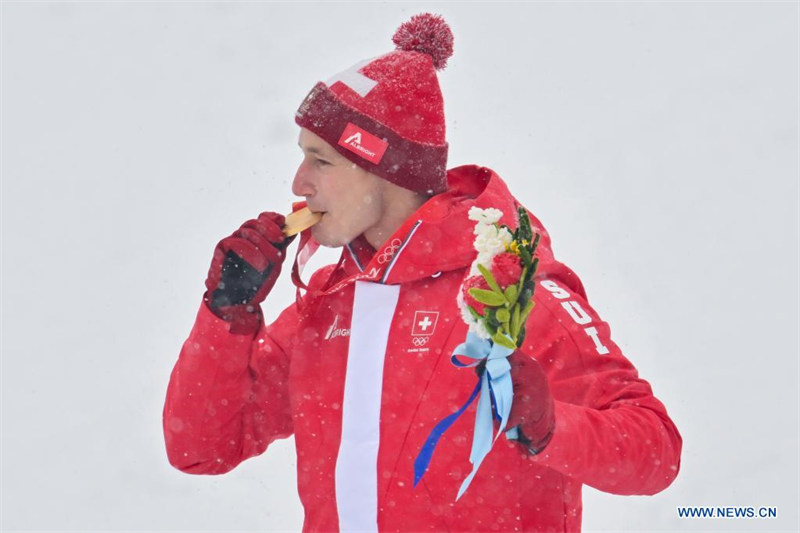 (BEIJING 2022) Le suisse Marco Odermatt champion du slalom géant du ski alpin