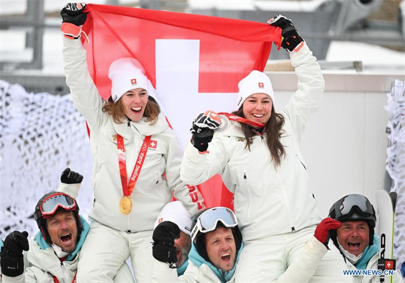 (BEIJING 2022) La Suisse Michelle Gisin décroche l'or en combiné alpin femmes