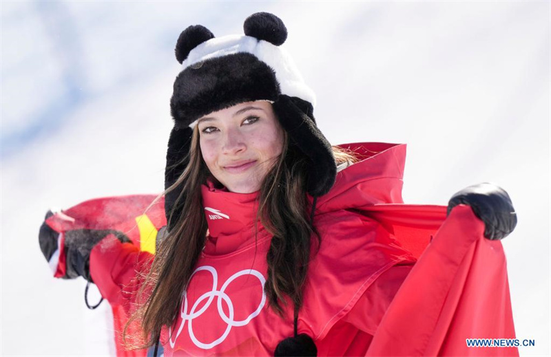 (BEIJING 2022) Gu Ailing remporte le freeski halfpipe, sa deuxième médaille d'or pour la Chine