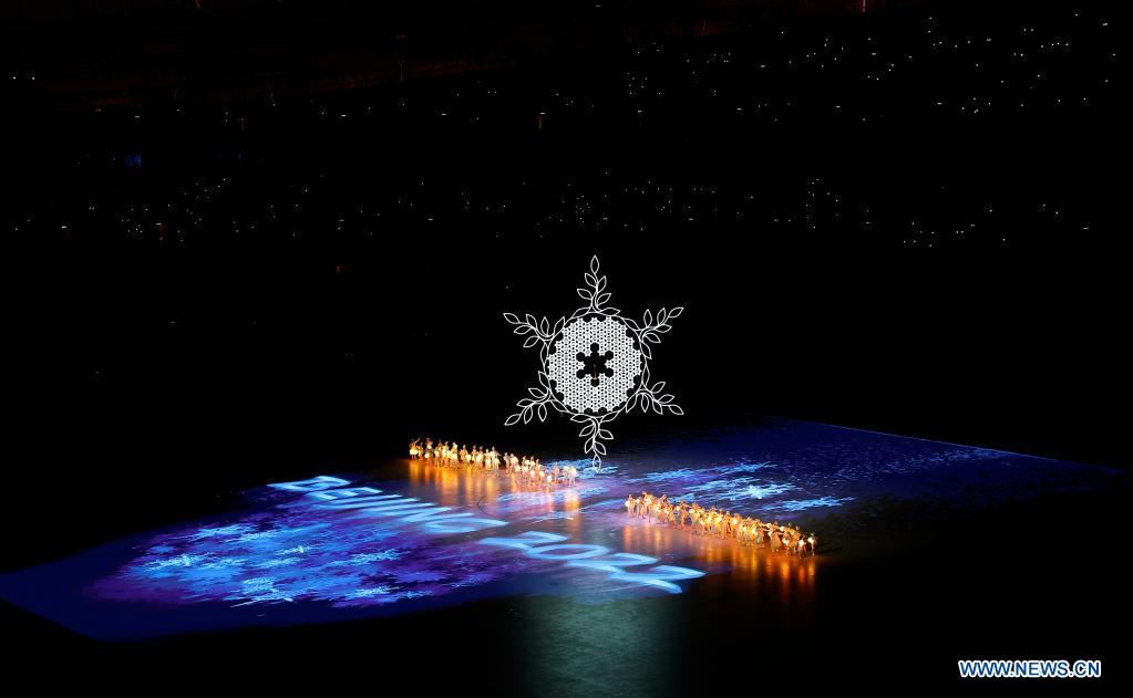 En images : cérémonie de cl?ture des Jeux olympiques d'hiver de Beijing 2022