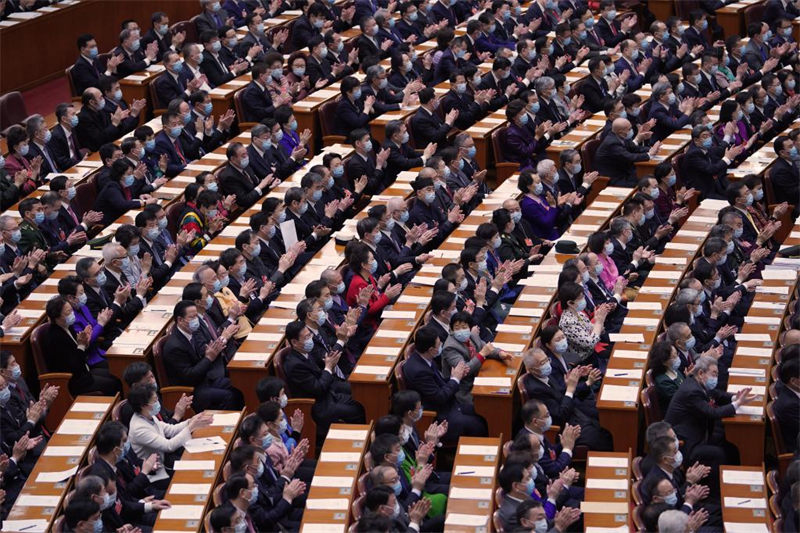 (Deux Sessions) L'organe consultatif politique suprême chinois conclut sa session annuelle