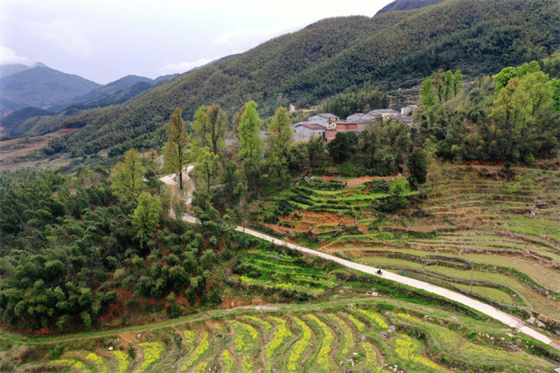 Jiangxi : un enseignant ? donne des cours ? à moto dans les régions montagneuses de Fengcheng