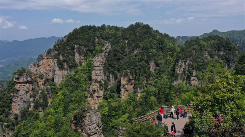 Chine : zone touristique de Wulingyuan au Hunan