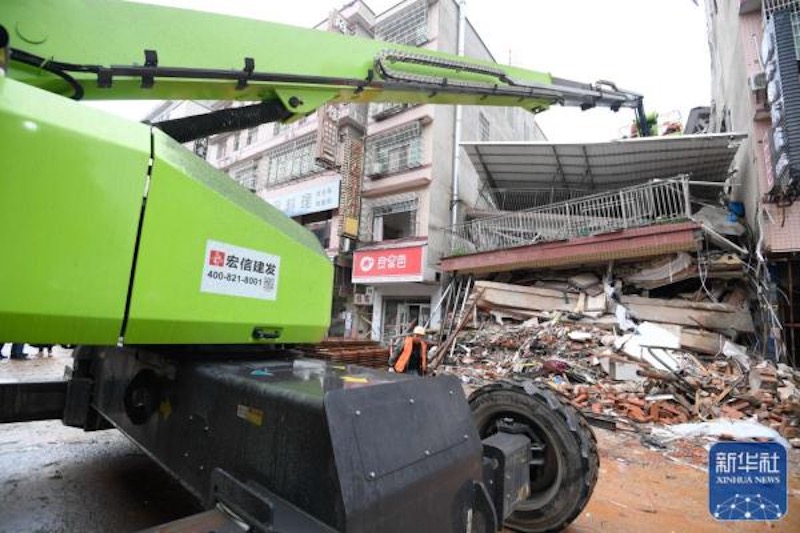 Hunan : 132 heures après l'effondrement, une 10e survivante a été secourue