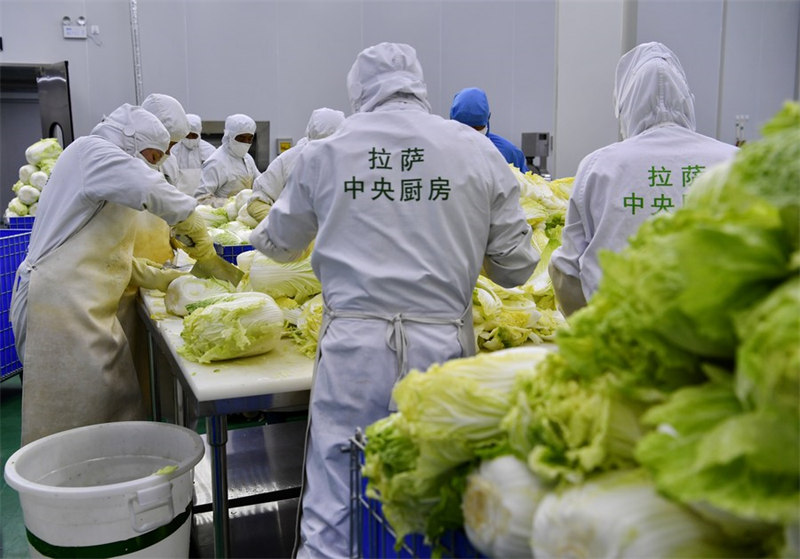 Chine : repas nutritifs pour des écoles primaires au Tibet