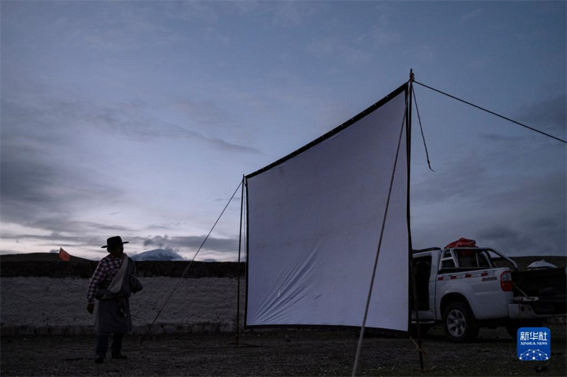 Tibet : un cinéma céleste en plein air