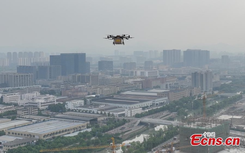 Des drones déployés pour livrer des échantillons d'acide nucléique à Hangzhou