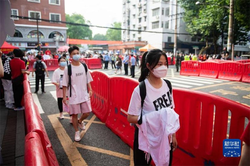 L'examen national d'entrée à l'université 2022 en Chine a commencé comme prévu