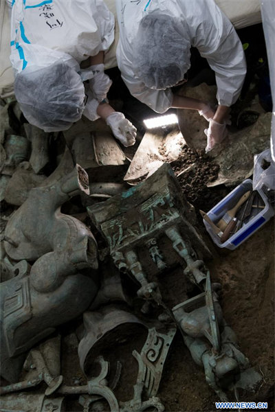 Chine : de nouvelles découvertes dans les ruines de Sanxingdui surprennent les archéologues