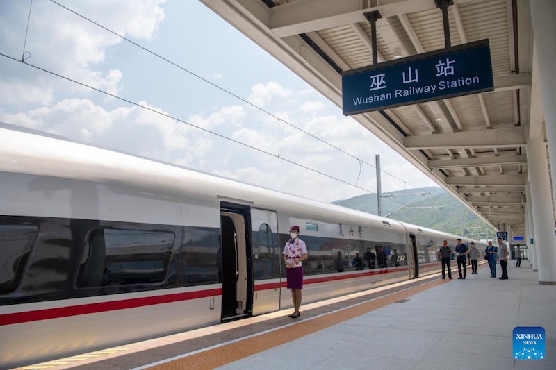 La ligne ferroviaire à grande vitesse Zhengzhou-Chongqing sera pleinement opérationnelle fin juin