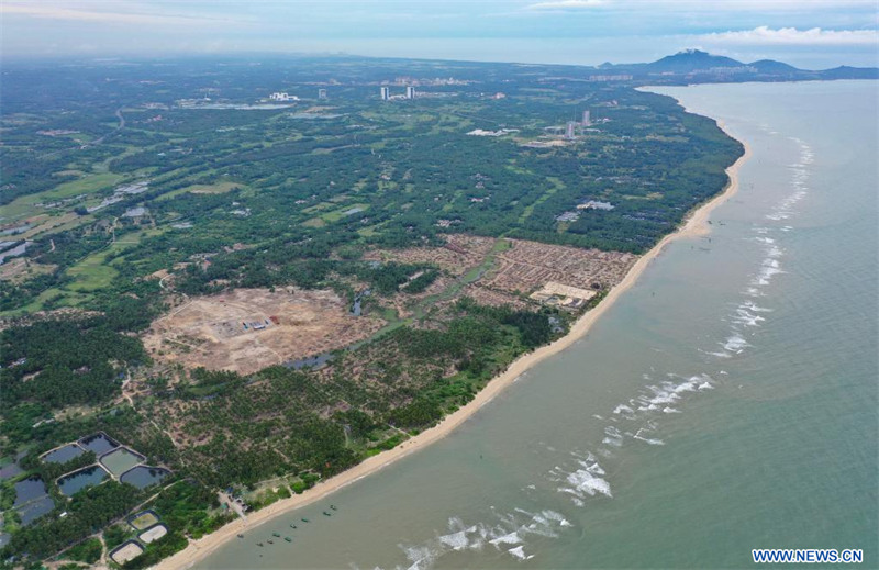 Début des travaux du premier site de lancement de vaisseaux spatiaux commerciaux de la Chine à Hainan