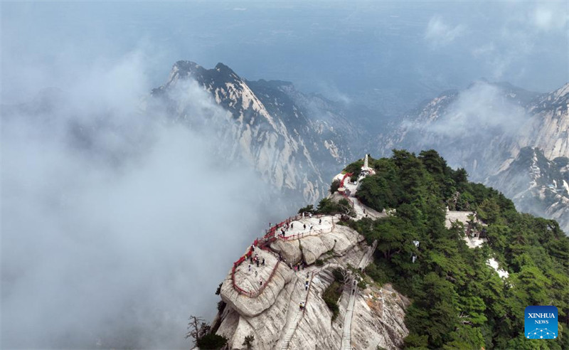 Shaanxi : le site touristique du mont Huashan