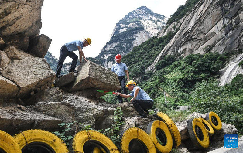 Shaanxi : le site touristique du mont Huashan