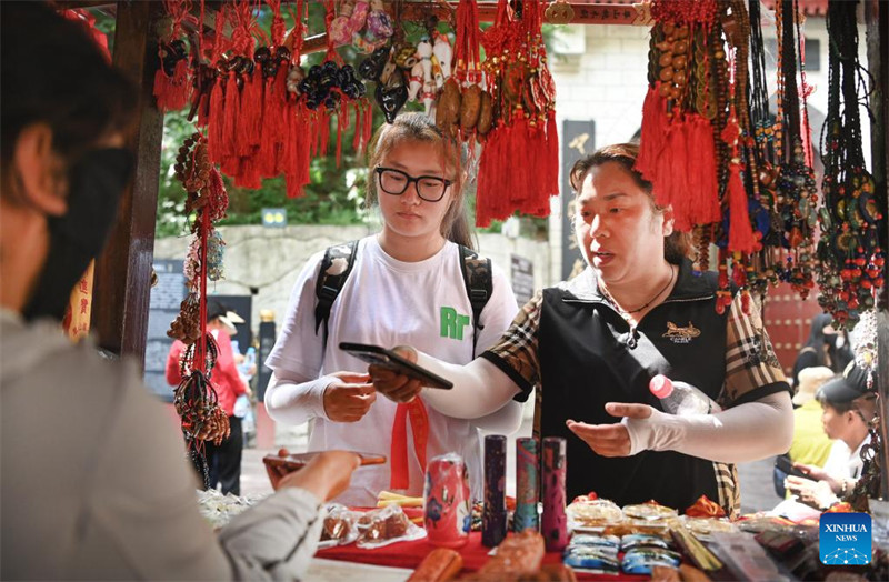 Shaanxi : le site touristique du mont Huashan