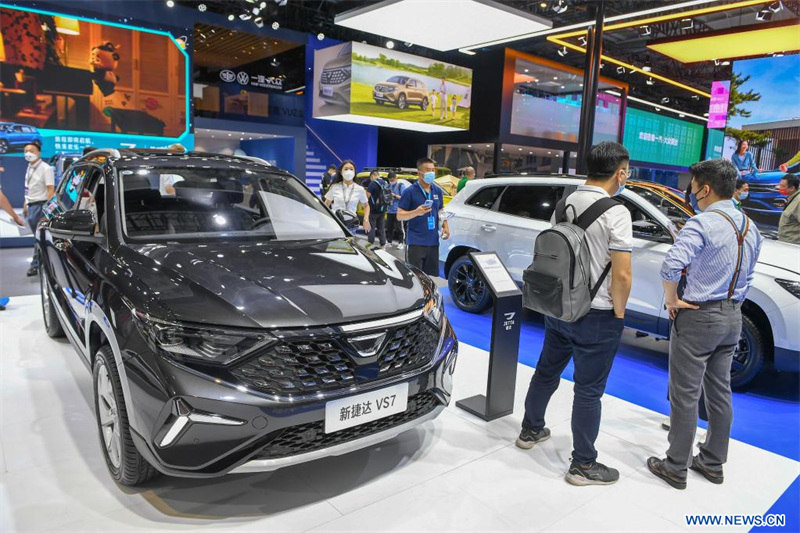 Ouverture d'un salon international de l'automobile dans le nord-est de la Chine