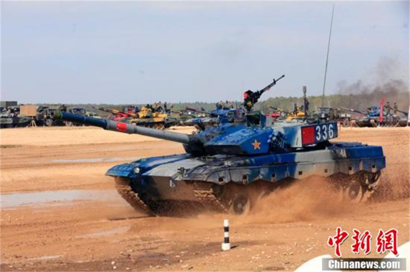 L'équipe chinoise fait ses débuts au concours ? Tank Biathlon ? 2022