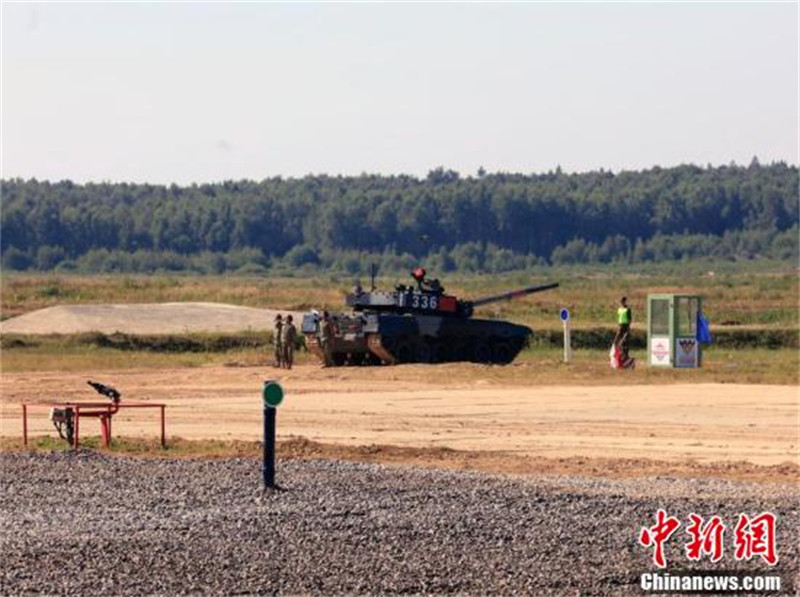 L'équipe chinoise fait ses débuts au concours ? Tank Biathlon ? 2022