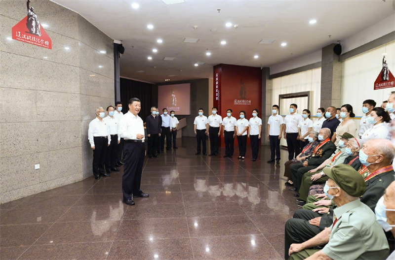 Xi Jinping inspecte la ville de Jinzhou dans le nord-est de la Chine