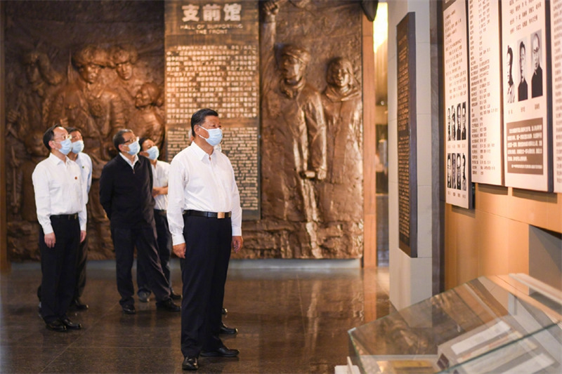 Xi Jinping inspecte la ville de Jinzhou dans le nord-est de la Chine