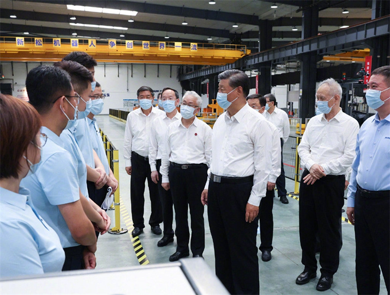 Xi Jinping inspecte la ville de Shenyang dans le nord-est de la Chine