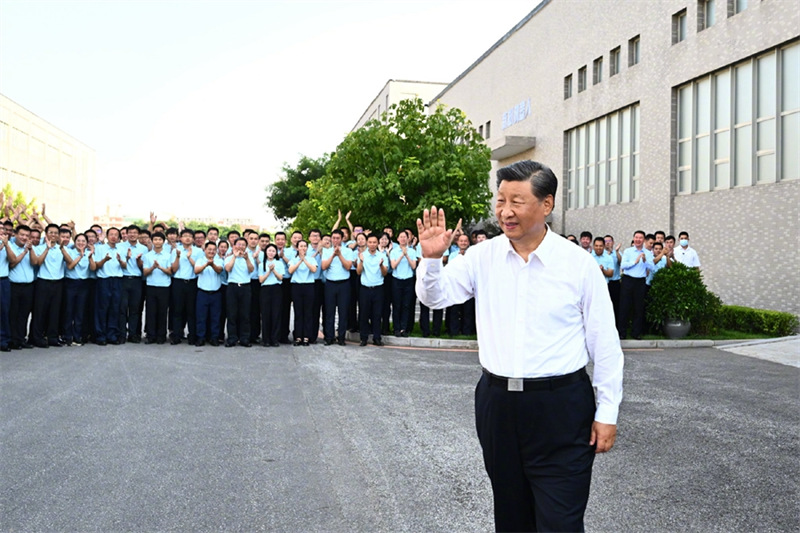 Xi Jinping inspecte la ville de Shenyang dans le nord-est de la Chine