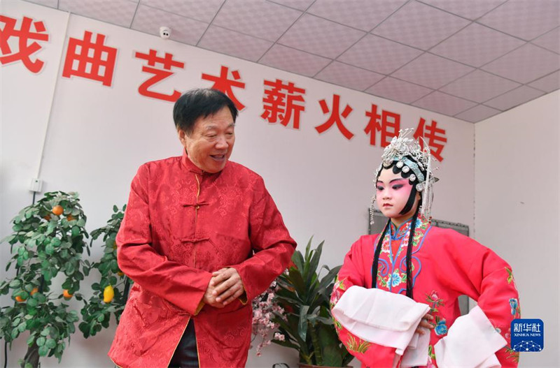 Hebei : la transmission du patrimoine culturel immatériel du ? Hahaqiang ? en été