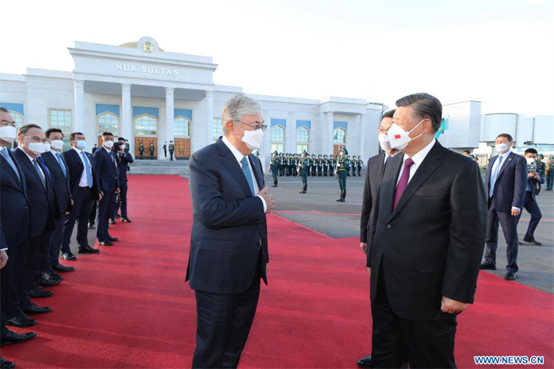 Le président chinois effectue une visite d'Etat au Kazakhstan