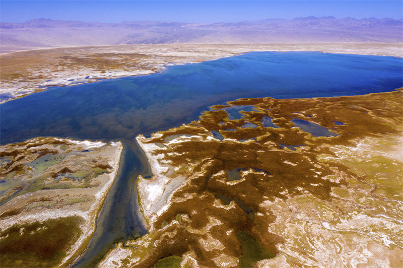 Gansu : la beauté des zones humides colorées