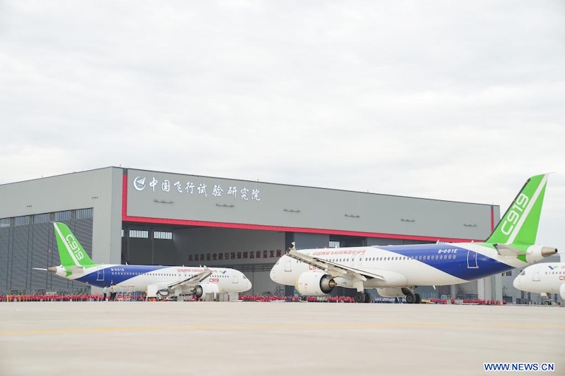 L'avion chinois C919 obtient un certificat d'étape important pour un vol commercial