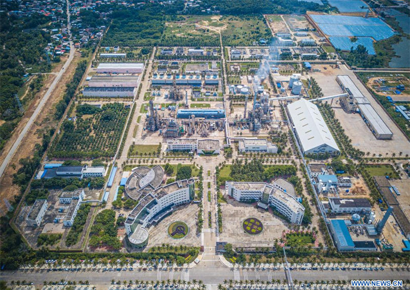 Chine : parc industriel de Dongfang à Hainan