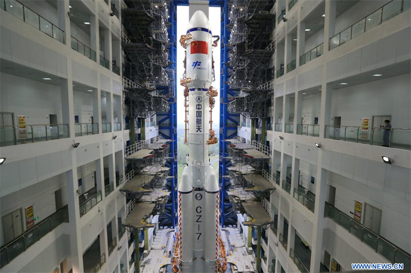 La Chine se prépare à lancer le vaisseau spatial cargo Tianzhou-5