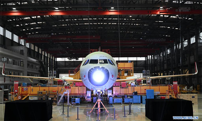 Airbus renforce sa capacité de production dans son usine à Tianjin en lan?ant les avions A321