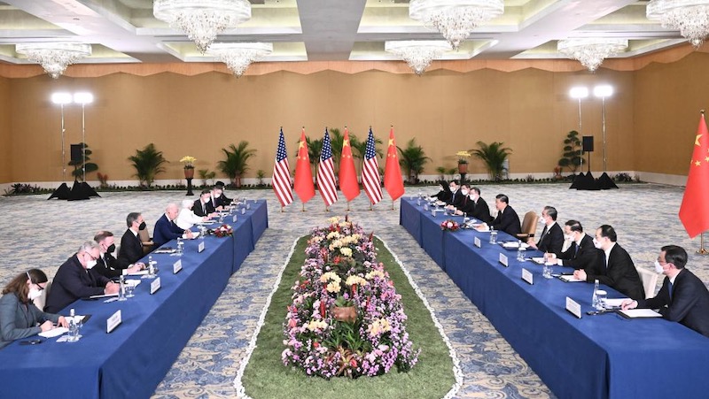 Xi rencontre Biden à Bali en Indonésie