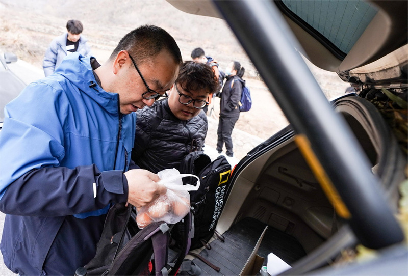 Les chercheurs de léopards des montagnes profondes de Beijing