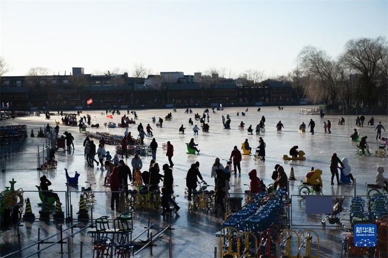 Beijing : les plaisirs de la glace à Shichahai