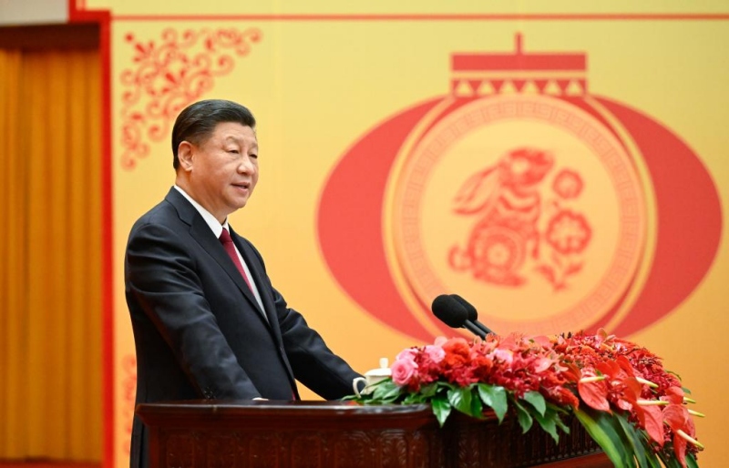 Xi Jinping adresse ses voeux à tous les Chinois pour la fête du Printemps