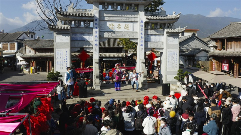 Yunnan : Dali n'est pas seulement un ? endroit venteux ?, c'est aussi un endroit qui a un fort go?t de Nouvel An chinois