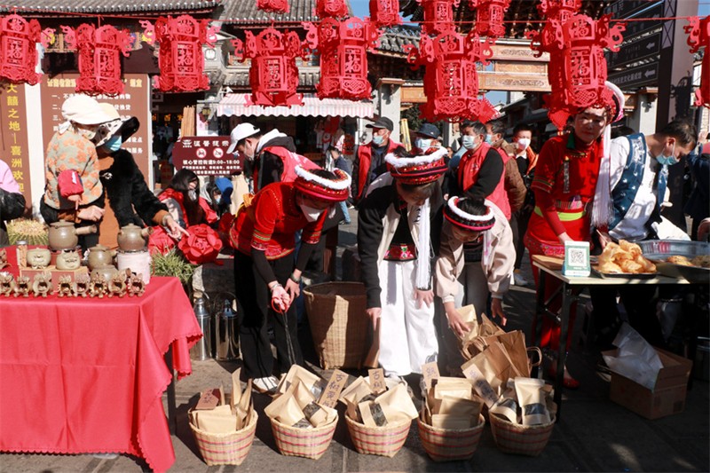 Yunnan : Dali n'est pas seulement un ? endroit venteux ?, c'est aussi un endroit qui a un fort go?t de Nouvel An chinois