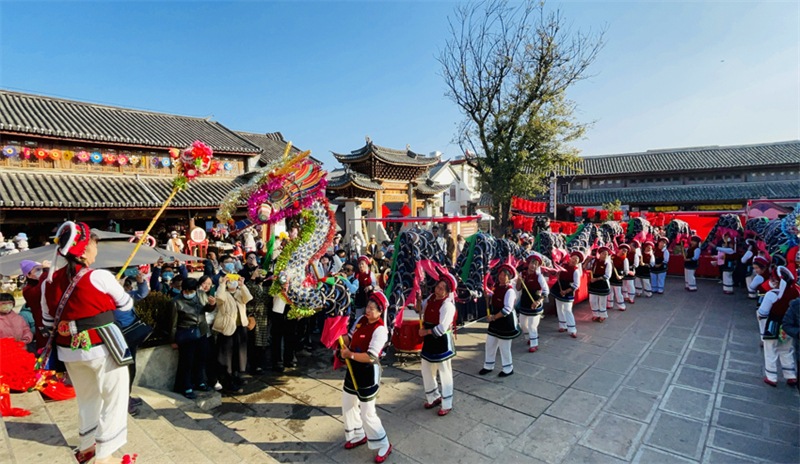 Yunnan : Dali n'est pas seulement un ? endroit venteux ?, c'est aussi un endroit qui a un fort go?t de Nouvel An chinois