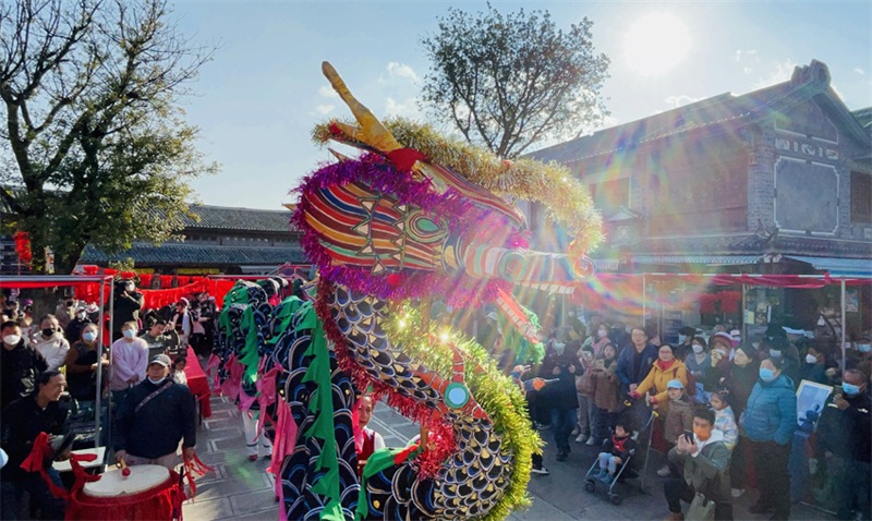 Yunnan : Dali n'est pas seulement un ? endroit venteux ?, c'est aussi un endroit qui a un fort go?t de Nouvel An chinois