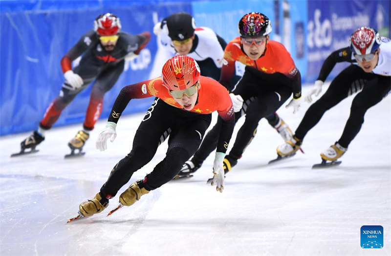 La Chine remporte 2 médailles d'or lors de la Coupe du monde de patinage de vitesse sur courte piste de l'ISU