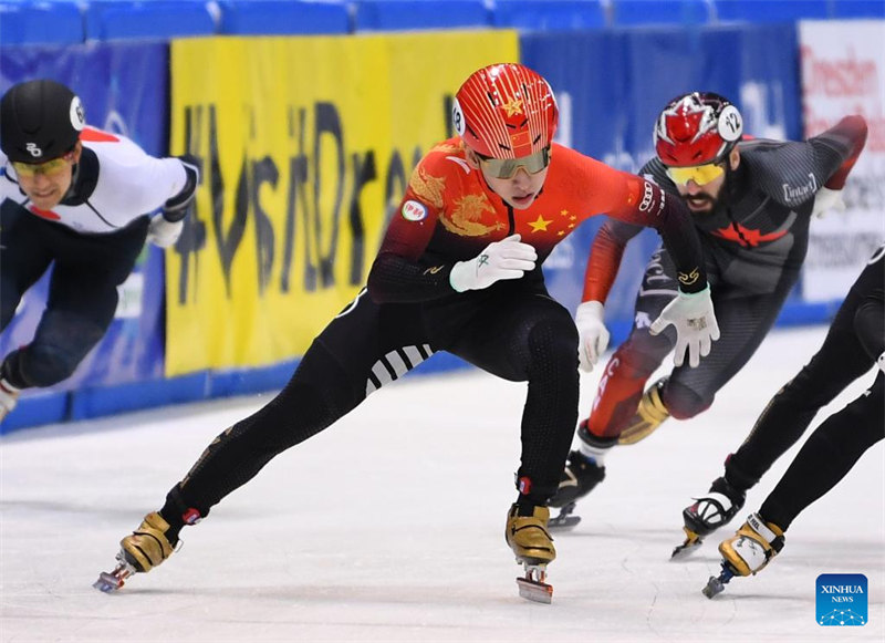 La Chine remporte 2 médailles d'or lors de la Coupe du monde de patinage de vitesse sur courte piste de l'ISU