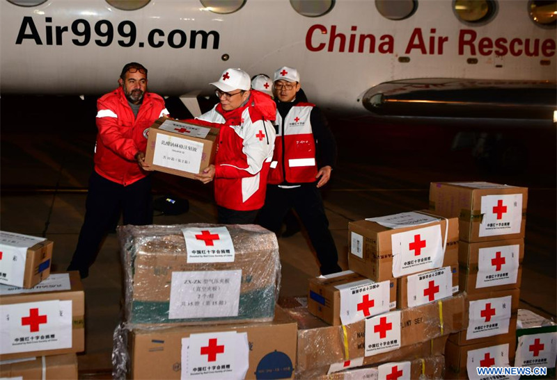 Syrie/séisme : arrivée d'un avion humanitaire chinois avec des fournitures médicales