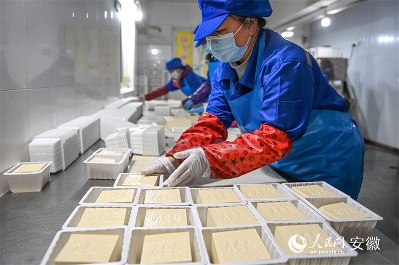 Anhui : le ? village du tofu ? de Huainan, de petits ateliers familiaux transformés en une zone de démonstration standardisée