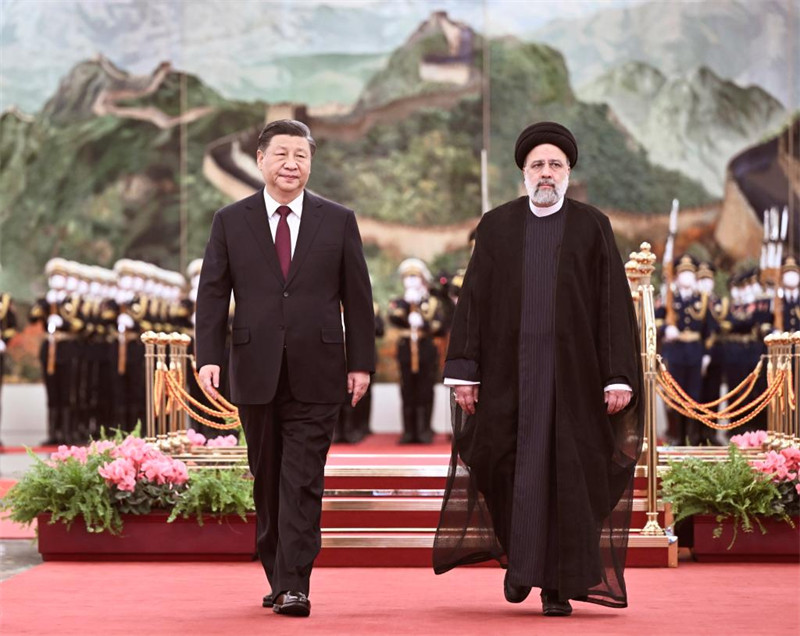 Xi Jinping s'entretient avec le président iranien