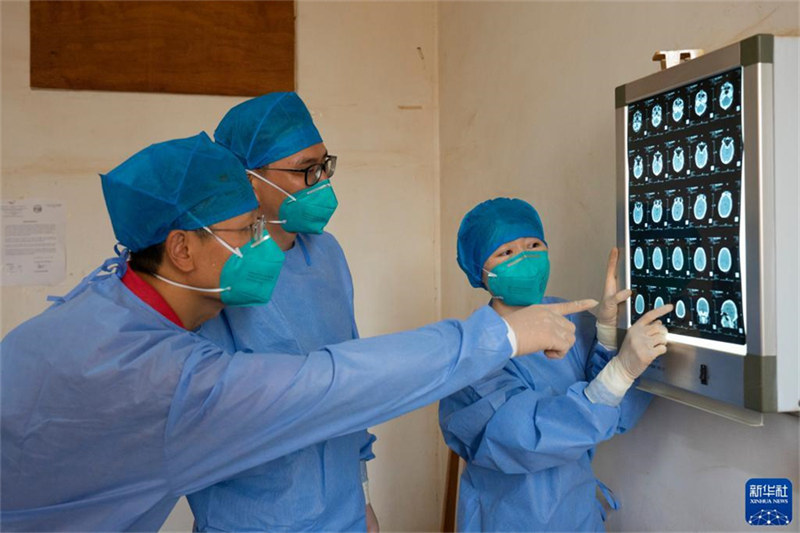 En images : l'équipe médicale chinoise d'aide à la République centrafricaine