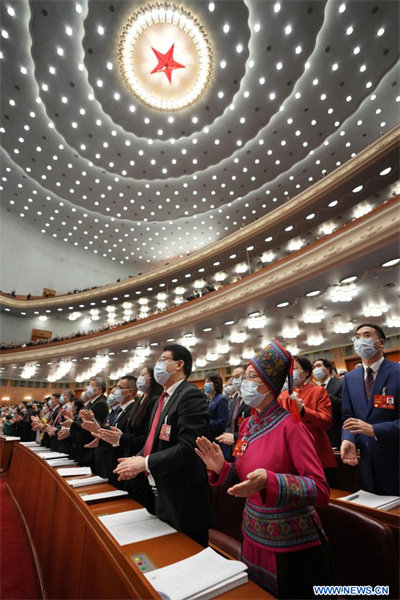 Début de la session annuelle de l'organe législatif national de la Chine